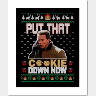 Put That Cookie Down, Now! Ugly Christmas Posters and Art